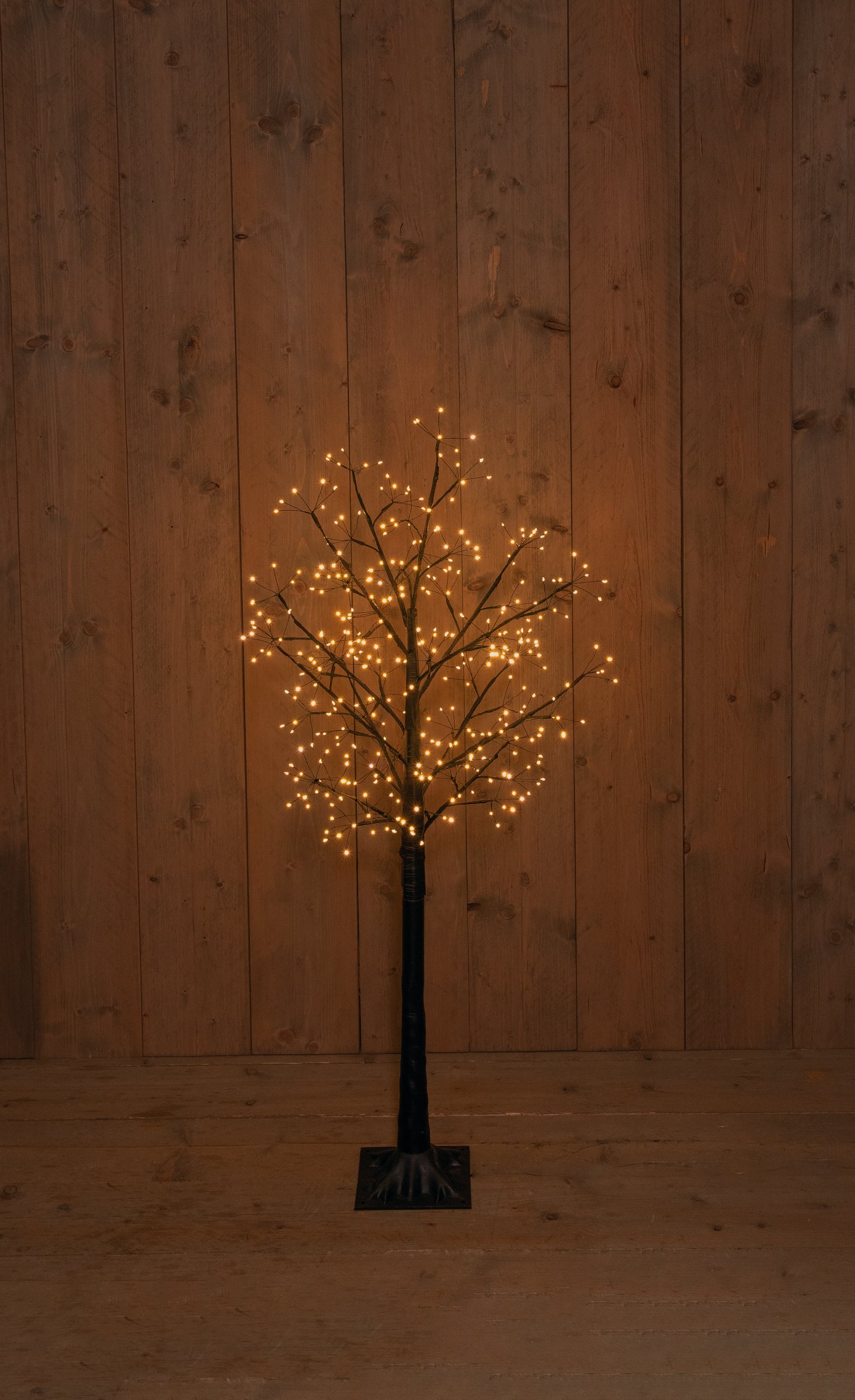 120 cm en chêne noir avec 360 LED