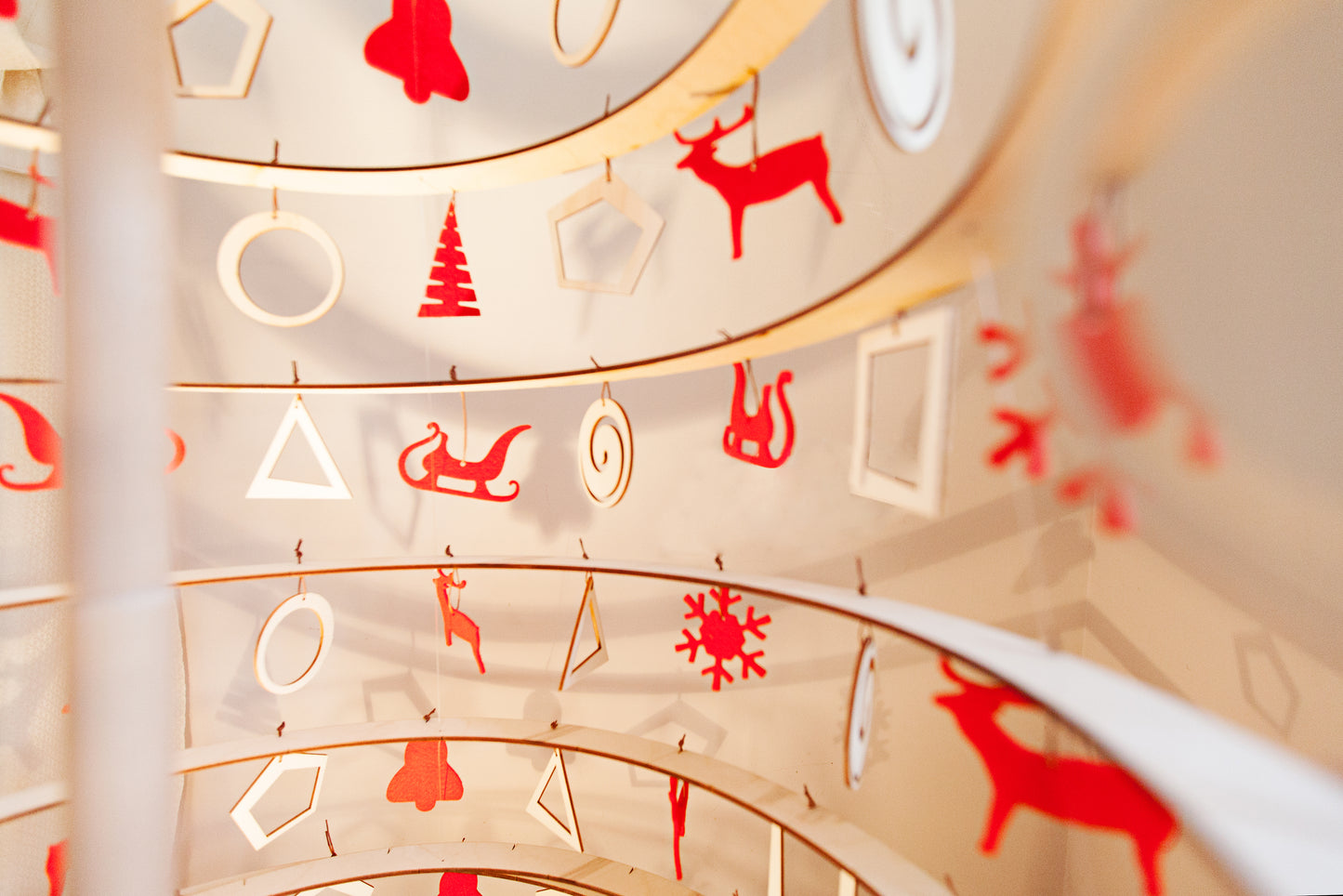 Felt decoration large - - Santa's Light Shop