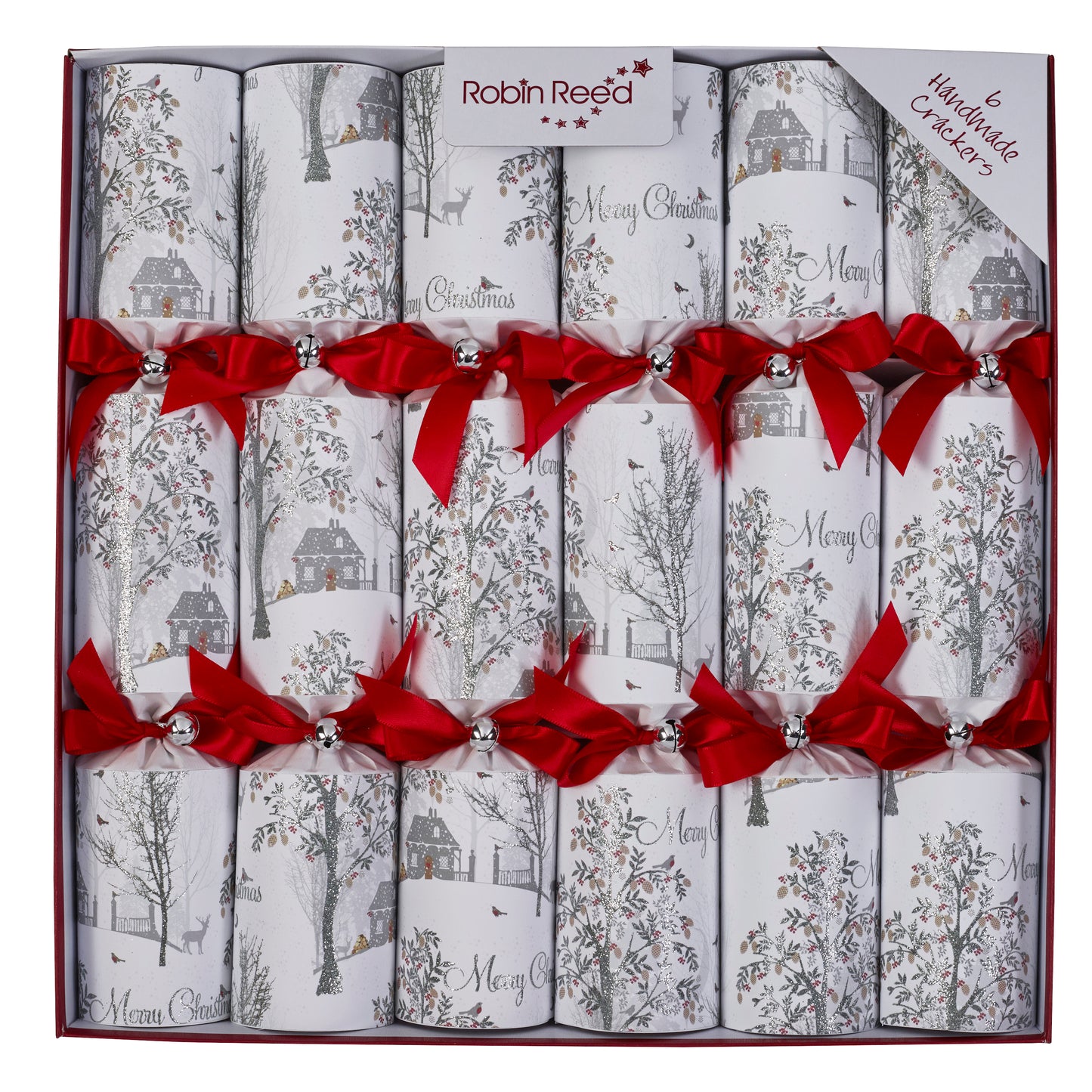 KNIGHTSBRIDG Christmas Cracker - 6 pcs - 35 cm