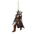 Ornement de Noël mandalorien 3D - Star Wars