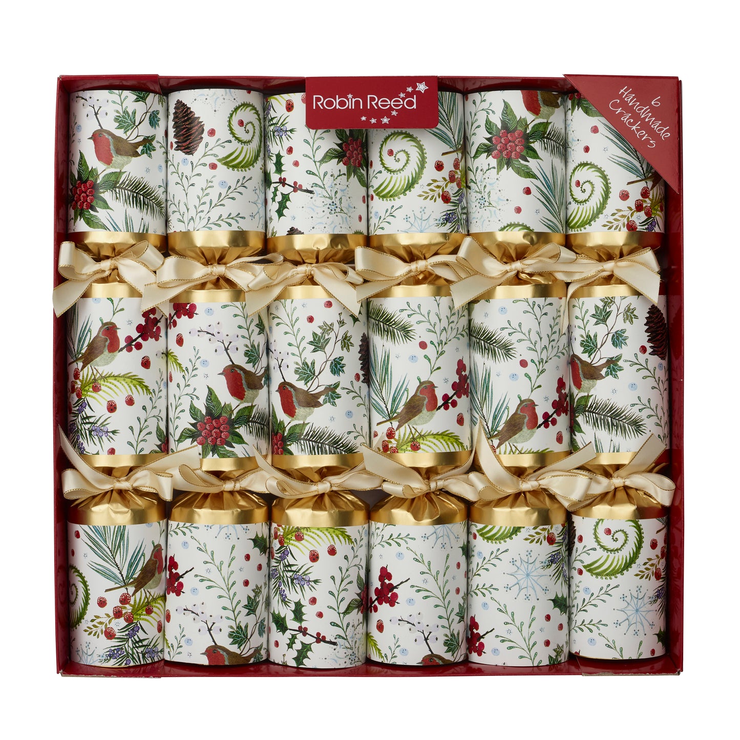 Weihnachtscracker - Festliche Robins