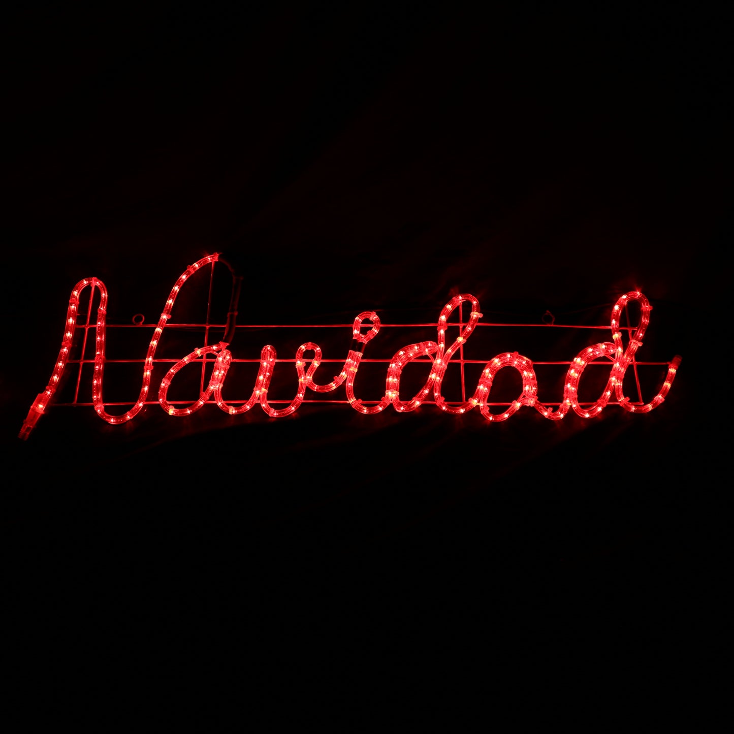 Enseigne LED Feliz Navidad - 44x183cm