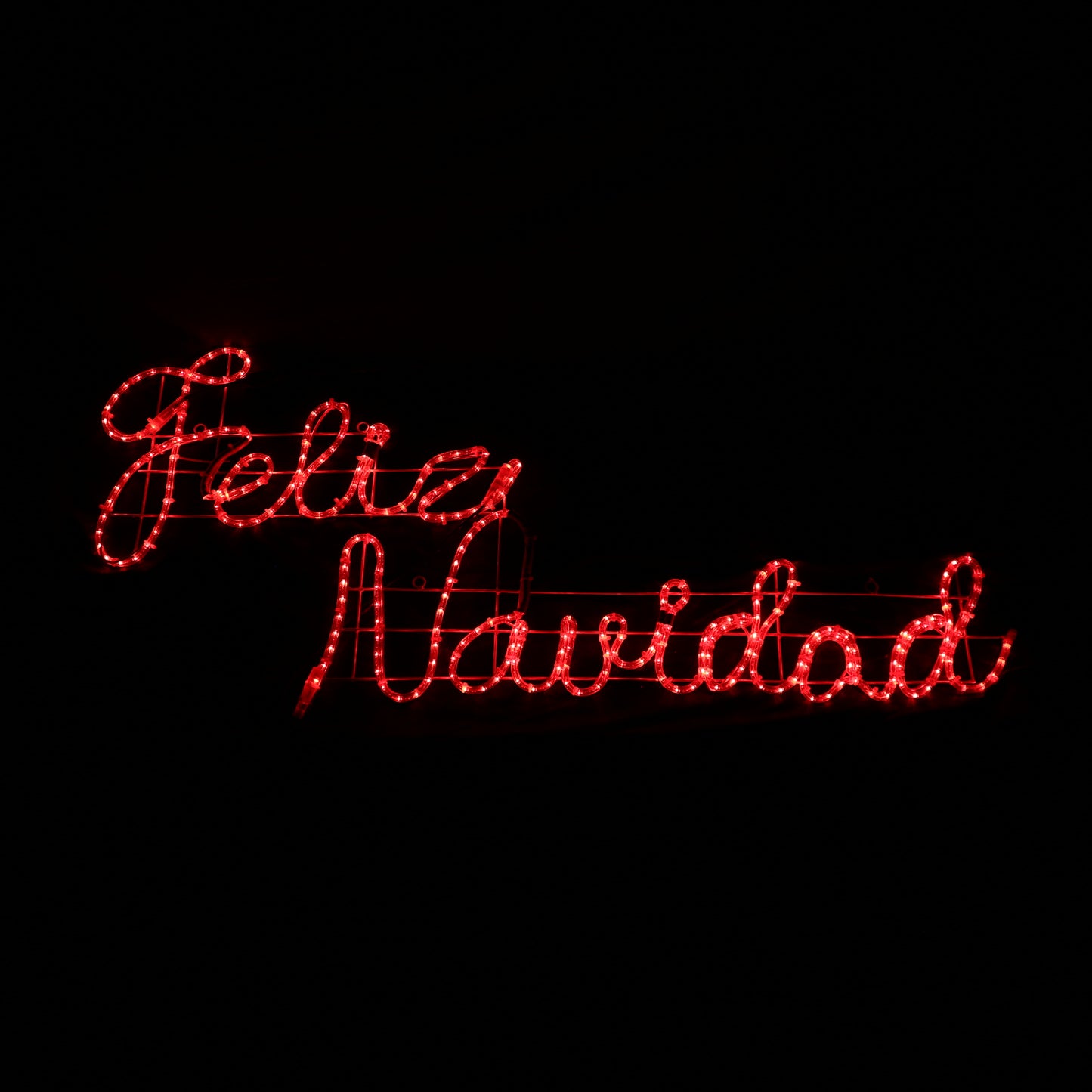 Enseigne LED Feliz Navidad - 44x183cm