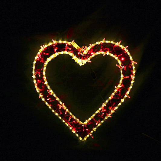 LED Hart - Kerstlichtmotief