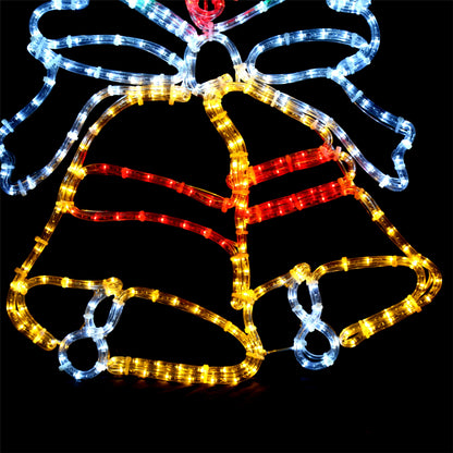Bell - LED figure in many colors - 55x65cm