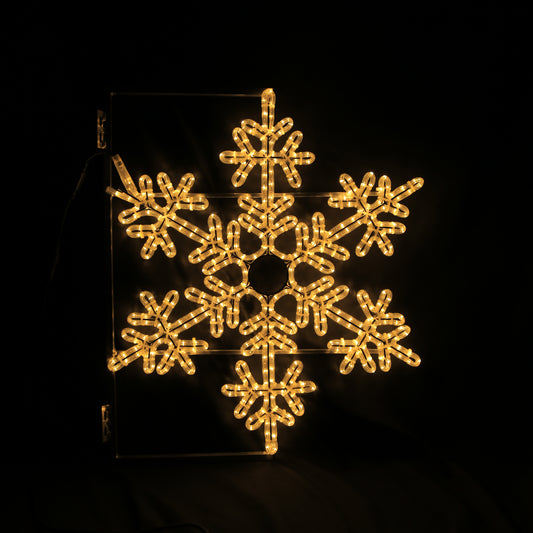 Snowflake Christmas light for street lights – Dia. 80 cm