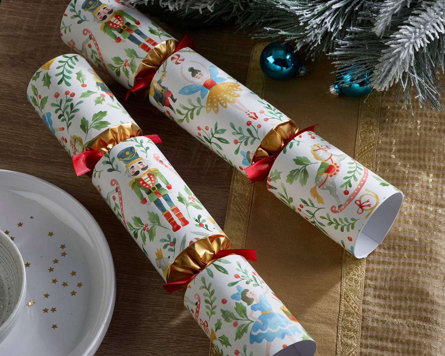 Christmas Crackers – nutcracker and ballerina - 12 pcs