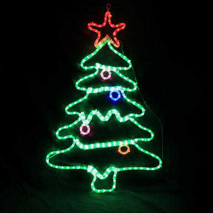 Kerstverlichting - LED-kerstboom - 57x90cm