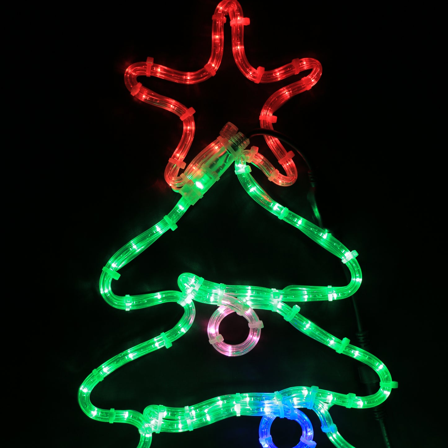 Weihnachtslicht – LED-Weihnachtsbaum – 57 x 90 cm