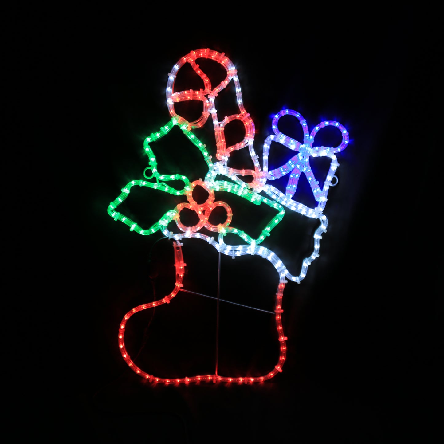 Chaussette de Noël LED Motif 57x85 cm