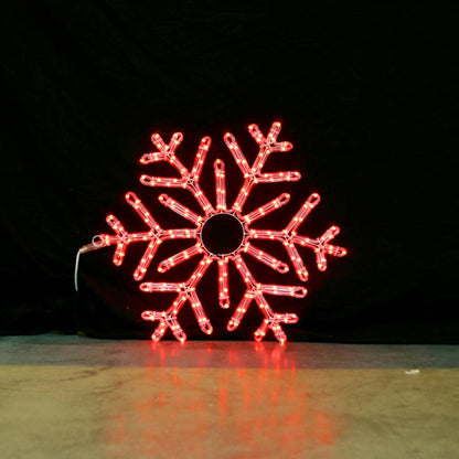 Flocon de neige de Noël 55x55cm avec télécommande et LED intelligente